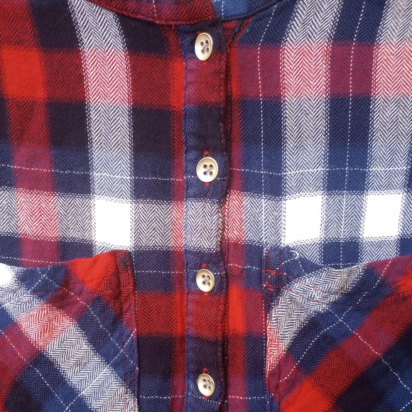 Maurices large plaid print /dress/ tunic size 3 - Picture 4 of 5